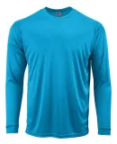 Paragon 210 Long Islander Performance Long Sleeve  in Turquoise