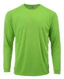Paragon 210 Long Islander Performance Long Sleeve  in Neon lime