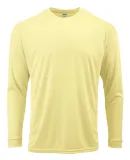 Paragon 210 Long Islander Performance Long Sleeve  in Pale yellow