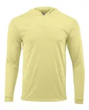 Paragon 220 Bahama Performance Hooded Long Sleeve  in Pale yellow