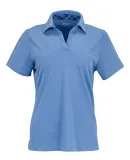 Paragon 151 Women's Memphis Sueded Polo in Light blue