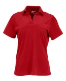 Paragon 151 Women's Memphis Sueded Polo in Red