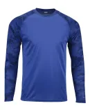 Paragon 216 Cayman Performance Camo Colorblocked L in Royal