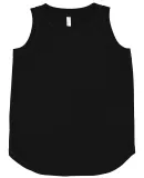 LA T 3592 Ladies' Relaxed Tank in Black