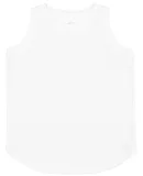 LA T 3592 Ladies' Relaxed Tank in White