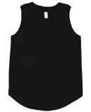 LA T 2692 Youth Relaxed Tank in Black