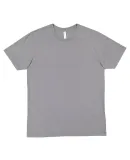 LA T 6902 Adult Vintage Wash T-Shirt in Washed gray