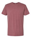 LA T 6902 Adult Vintage Wash T-Shirt in Washed rouge