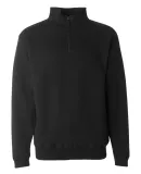 J. America - Heavyweight ¼ Zip Fleece Sweatshirt  Black