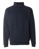 J. America - Heavyweight ¼ Zip Fleece Sweatshirt  Navy