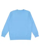 LA T 6935 Adult Vintage Wash Fleece Sweatshirt in Washed tradewind