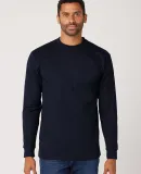 Cotton Heritage MC1186 Heavyweight Jersey Tee in Navy blazer