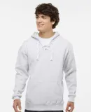 J. America - Sport Lace Hooded Sweatshirt - 8830 in Ash heather