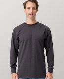 Cotton Heritage MC1186 Heavyweight Jersey Tee in Charcoal heather