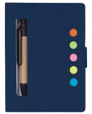 Promo Goods  PL-4260 Eco Stowaway Sticky Jotter Wi in Blue