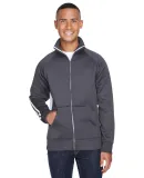 J. America - Vintage Track Jacket - 8858 in Graphite/ white