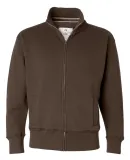 J. America - Vintage Fleece Track Jacket - 8984 in Brown