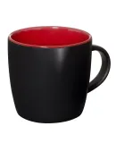 Promo Goods  CM103 12oz Riviera Ceramic Mug in Black/ red
