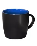 Promo Goods  CM103 12oz Riviera Ceramic Mug in Black/ blue