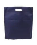 Promo Goods  BG204 Die Cut Handle Trade Show Non-W in Navy blue