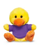 Promo Goods  TY6037 7 Plush Duck With T-Shirt in Purple