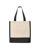 Promo Goods  BG412 Junior Mini Cotton Box Tote in Black