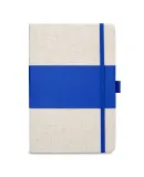 Promo Goods  NB204 Soft Cover Pu And Heathered Fab in Blue
