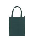 Promo Goods  BG125 Atlas Non-Woven Grocery Tote in Hunter green