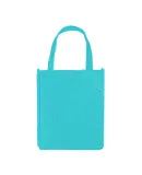 Promo Goods  BG125 Atlas Non-Woven Grocery Tote in Teal