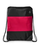 Promo Goods  LT-3366 Microfiber String Backpack in Black/ red