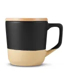 Promo Goods  CM116 16.5oz Boston Ceramic Mug With  in Black