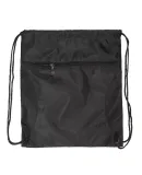 Promo Goods  BG306 Mesh Drawstring Backpack in Black