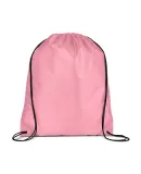 Promo Goods  BG100 Cinch-Up Backpack in Pink