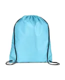Promo Goods  BG100 Cinch-Up Backpack in Carolina blue