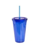 Promo Goods  MG850 16oz Double Wall Cool Acrylic T in Translucent blue