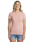 Next Level 6710 Tri-Blend Crew in Desert pink