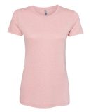 Next Level 6710 Tri-Blend Crew in Desert pink