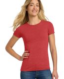 Next Level 6710 Tri-Blend Crew in Vintage red