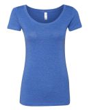 Next Level 6730 Tri-Blend Scoop in Vintage royal