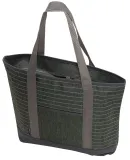 Promo Goods  LT-3932 Strand Snow Canvas Tote Bag in Green