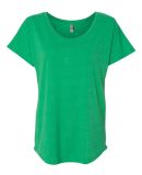 Next Level 6760 Tri-Blend Scoop Neck Dolman T-shir in Envy