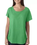 Next Level 6760 Tri-Blend Scoop Neck Dolman in Envy