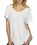 Next Level 6760 Tri-Blend Scoop Neck Dolman in Heather white