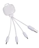 Promo Goods  PL-1345 4-In-1 Light-Up Cable in Clear