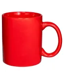 Promo Goods  CM100 11oz Basic C Handle Ceramic Mug in Red
