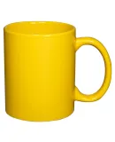 Promo Goods  CM100 11oz Basic C Handle Ceramic Mug in Yellow