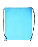Promo Goods  BG120 Non-Woven Drawstring Cinch-Up B in Carolina blue