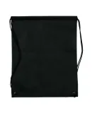 Promo Goods  BG120 Non-Woven Drawstring Cinch-Up B in Black