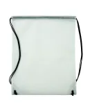 Promo Goods  BG120 Non-Woven Drawstring Cinch-Up B in White