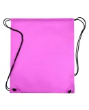 Promo Goods  BG120 Non-Woven Drawstring Cinch-Up B in Pink